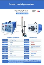 High frequency electric spark perforator Electrical Pulse EDM Punch Machine 