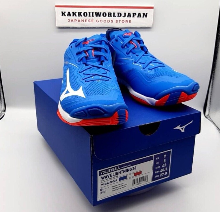 Mizuno volleyball shoes Wave Lightning Z6 V1GA2000 24 Blue X