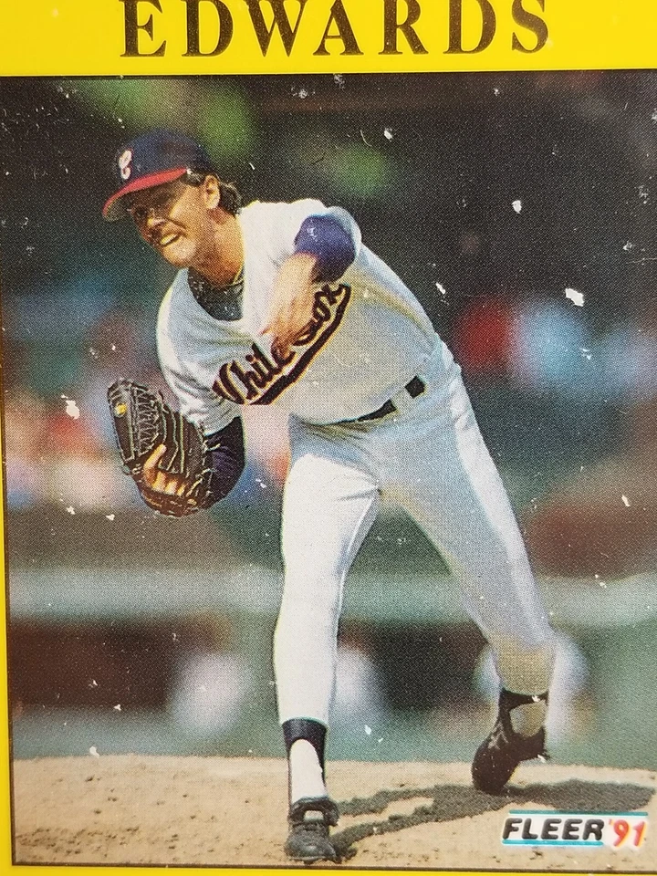 Fleer Baseball 1991, juego de 4 cartas de errores de impresión "Nieve" - ¡Sammy Sosa! Foto 4 de 4