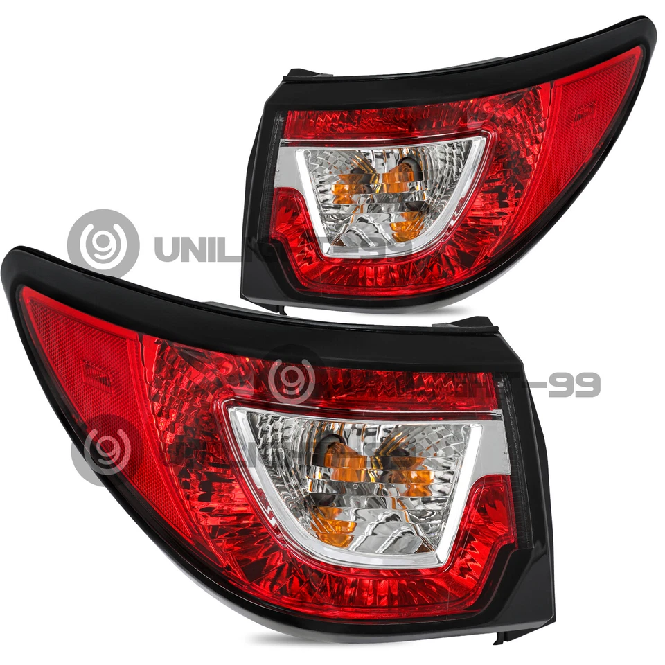 Luces traseras exteriores aptas para Chevy Traverse 2013-2017 conjunto de lámparas de freno diestro derecho Foto 4 de 4