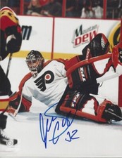 Roman Cechmanek Autographed 8x10 Philadelphia Flyers D479 Deceased