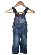 Oshkosh Est 1895 Denim Co Over All Pants Jeans Boys Blue Size 2T EUC