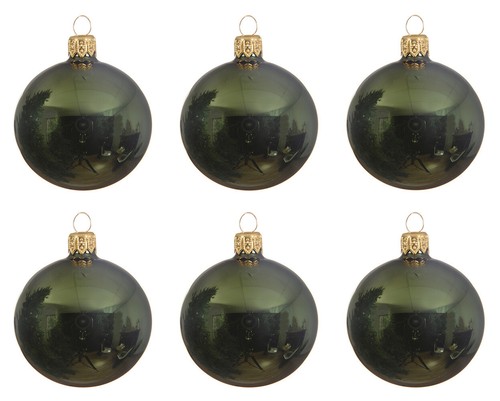 Weihnachtsbaumschmuck Christbaumkugel – 10 Cm Groß, Mit Metallrahmen & Kunstharz-Innenleben | Inkl. Aufhängeband