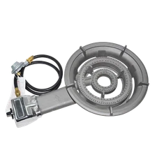 NEW KINGS COOKER PORTABLE FREE STANDING OUTDOOR POWER BURNER BBQ w/ HOSE- MEDIUM