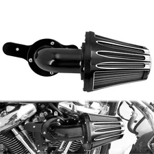 Sucker Air Filter Cleaner Gray Intake For Harley Touring Road King Glide 17-2023