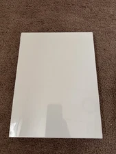 16"X20", 3 Pieces, Artist Canvas Panel, 100% Cotton Acid Free White Canvas, 