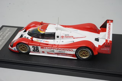 Miniature HPI Racing 1/43 - Toyota TS010 Le Mans 1993 - Rouge/blanc (réf. 8568)