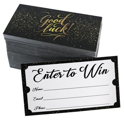 500 Raffle Tickets 3.5''x2''Enter to Win Card Great for Entry Cards Contest,Raf...