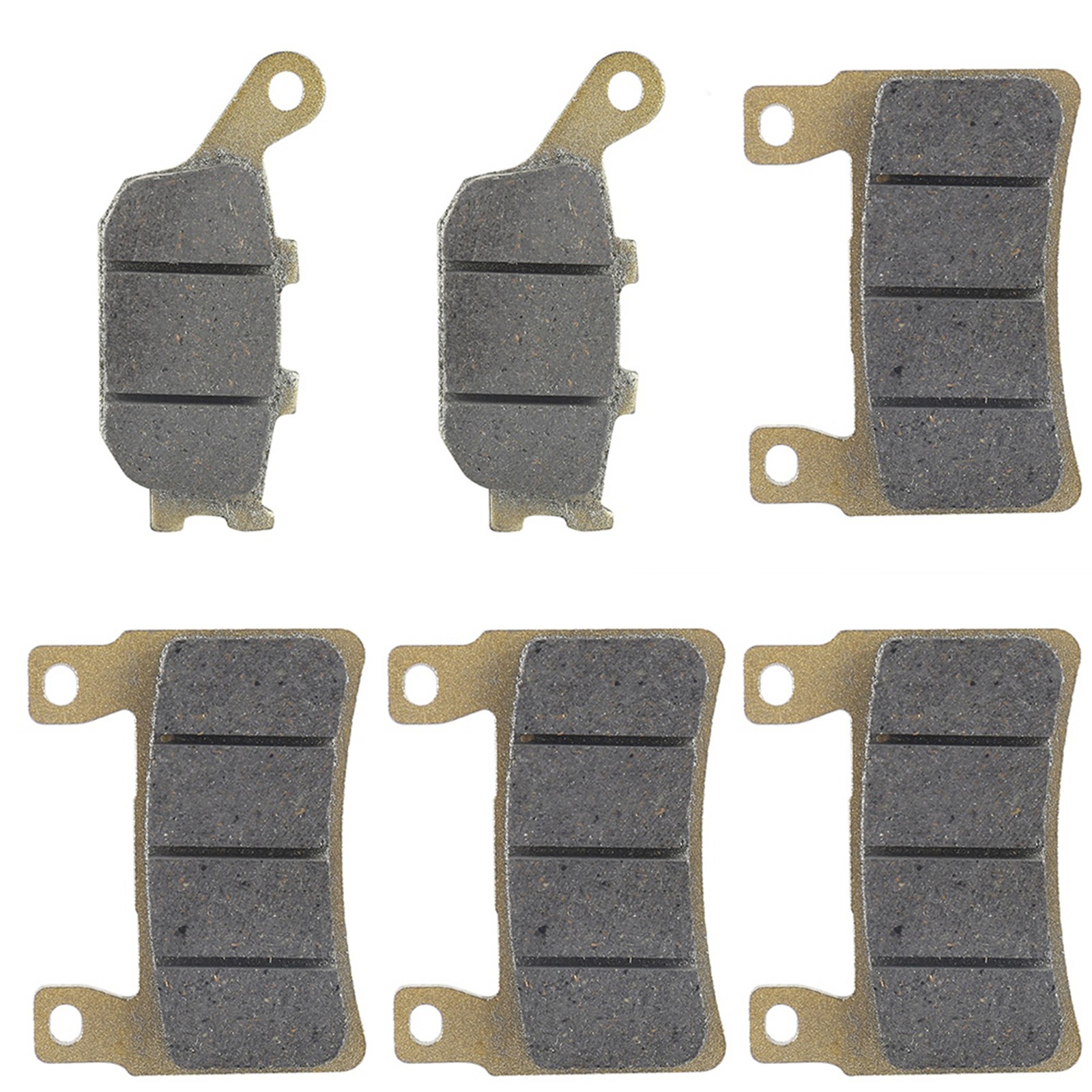 6Pcs Alloy Disk Brake Pads Durable Stopping Power For CBR 600 F4
