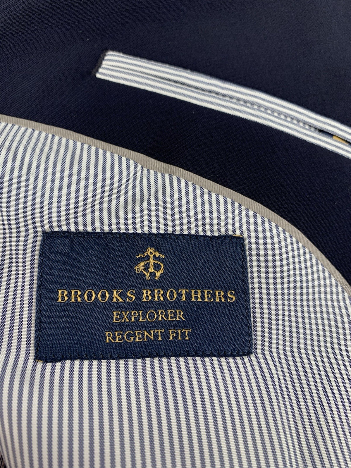 Brooks Brothers Blazer Mens 50R Blue Gold Buttons Sport Coat Explorer Regent NEW thumbnail 7