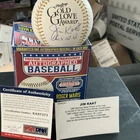 Rawlings Gold Glove Autographed Baseball Jim Kaat PSA Authenticated