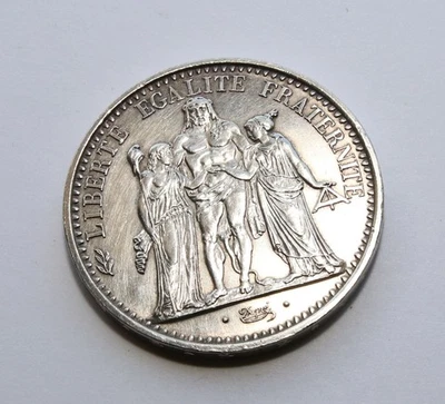 Pièce en Argent 10 frs de 1968 - Photo 1/4