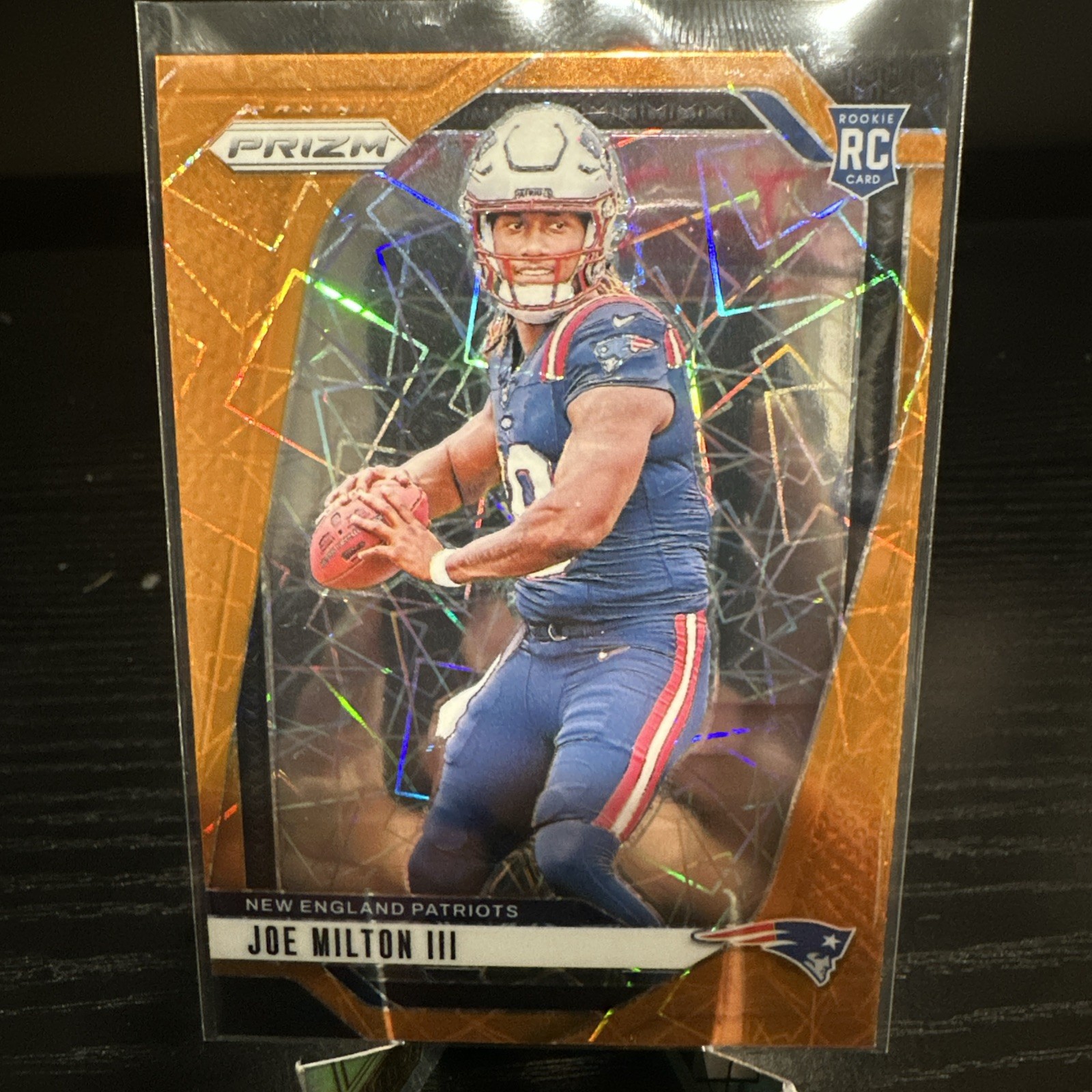 2024 Panini Prizm - Rookies Joe Milton III #354 Lazer Prizm (RC)