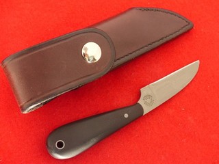 Kaufman Montana USA full tang #20 mint wharncliffe fixed blade sheath knife