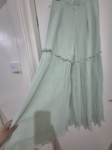 light green sharara dress for wedding parties indian pakistani style size M - Picture 8 of 10
