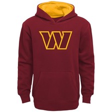 Outerstuff Burgundy Washington Commanders Kids Hoodie Pullover Size 5-6 New