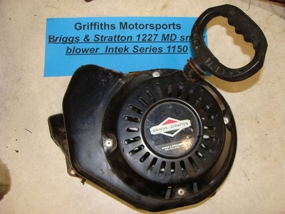 Briggs & Stratton Intek OEM 1150 250cc 1227MD snow blower recoil pull start