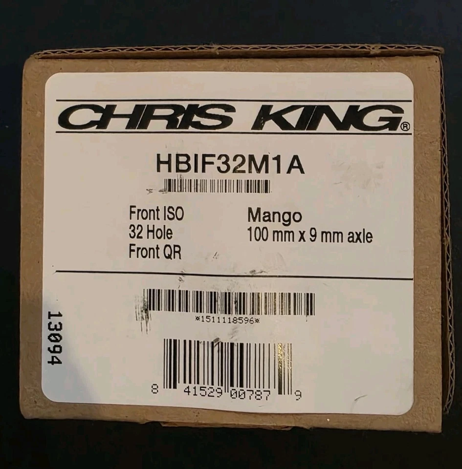 限量版 Mango Chris King 32 孔 ISO 集线器套装。  全新 — 第 4/4 张图片