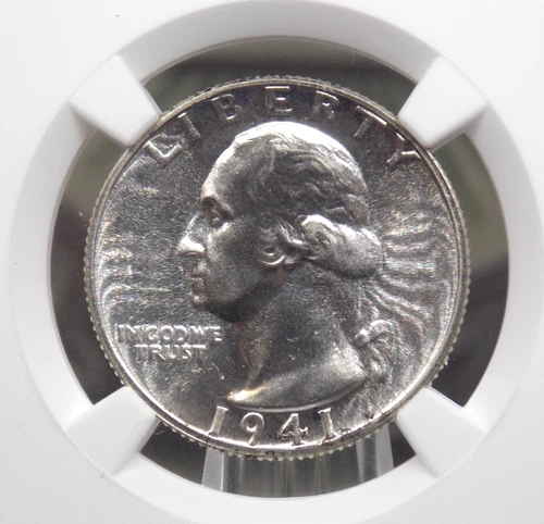 1941 Proof Washington SILVER Quarter 25c NGC PF67 #013 Gem Proof ECC&C, Inc.
