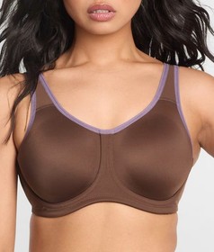 WACOAL 855170 SIMONE SPORTS BRA HOT FUDGE - LILAC ~ various sizes ~ NWT $78