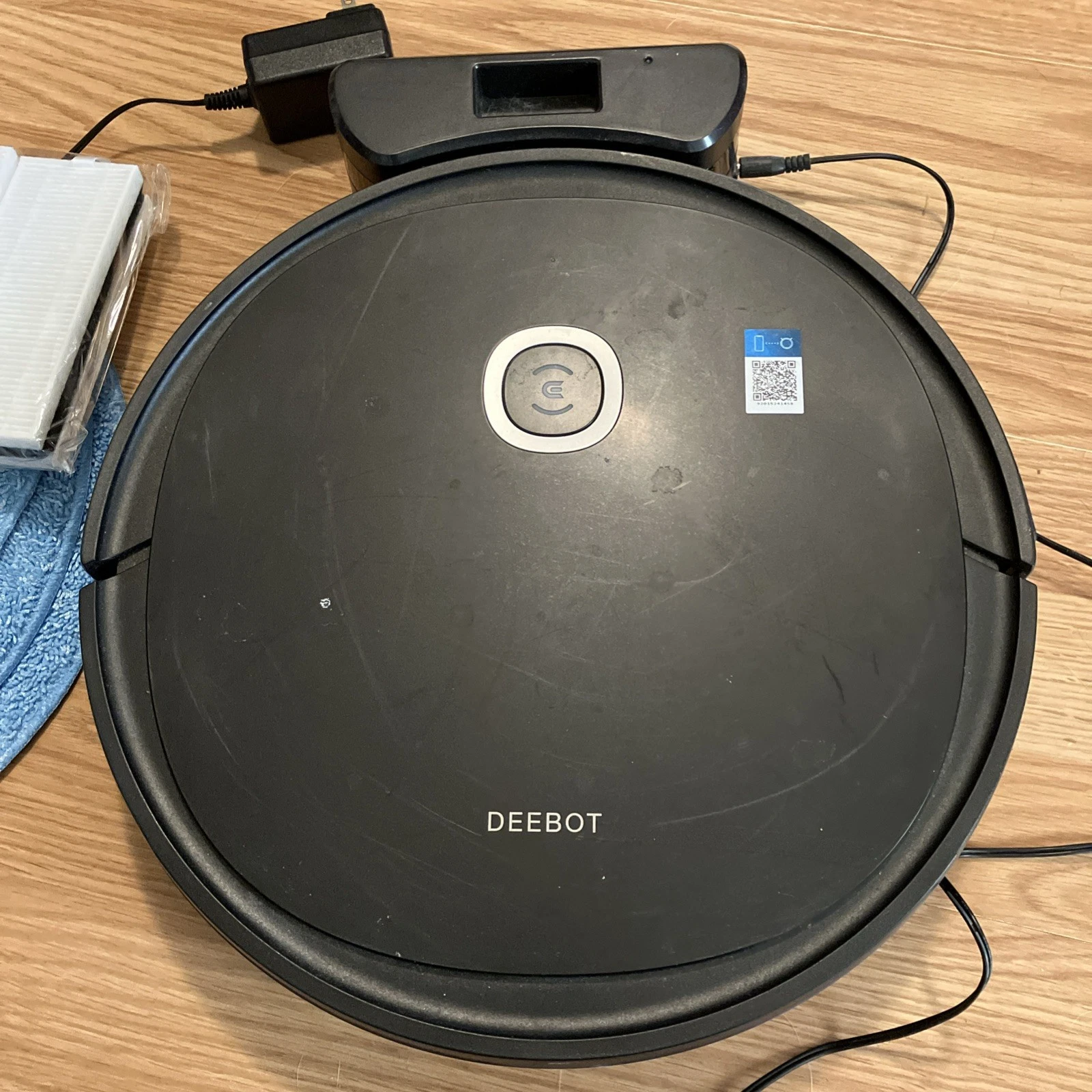 ECOVACS DEEBOT OZMO U2 Robot Vacuum Cleaner 2 in1 Vacuum and Mop for Pet Hair