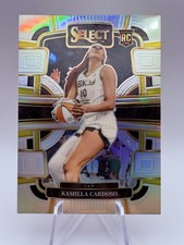 2024 Select WNBA Kamilla Cardoso Silver Prizms SKY RC Concourse #33