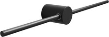 Balance Towel Bar Single Base Brass Towel Rack Adjustable Left and Right Wall
