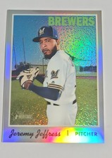 2019 Topps Heritage - Jeremy Jeffress #THC-249 Chrome Refractor /570