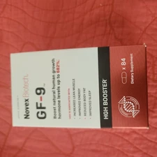 Novex Biotech GF-9 Growth Supplement - 84 Capsules 07/27