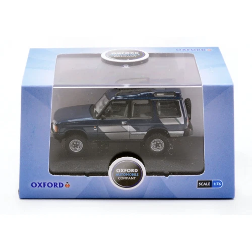 LAND ROVER DISCOVERY 1 1989 MARSEILLES BLUE 1:76 Oxford Auto Stradali Modellino  - Immagine 2 di 2