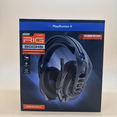 Plantronics RIG 800HS Wireless Stereo Headset for PlayStation 4 Noise Canceling