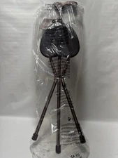 Switch Sticks Folding Walking Cane w/ Seat Quad Cane Chair 34” 220lb