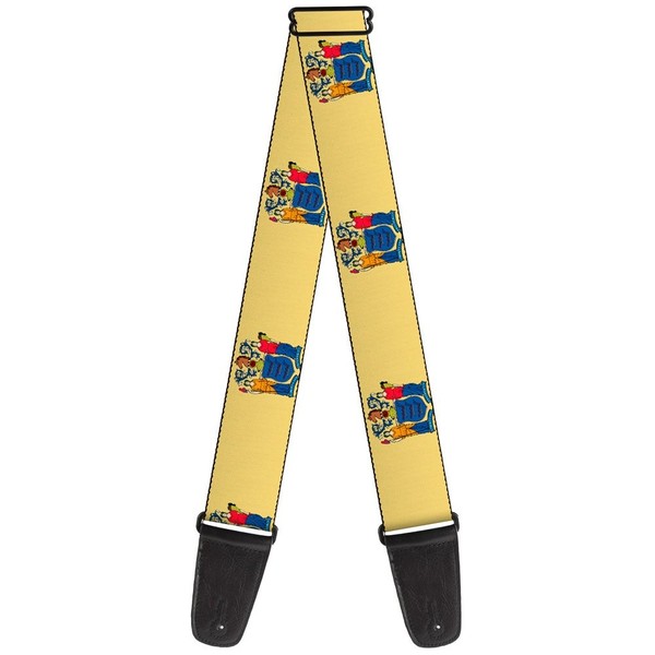 Guitar Strap - New Jersey Flag (Us Import) ACC NEU-image