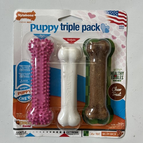 Nylabone, Puppy Triple Pack