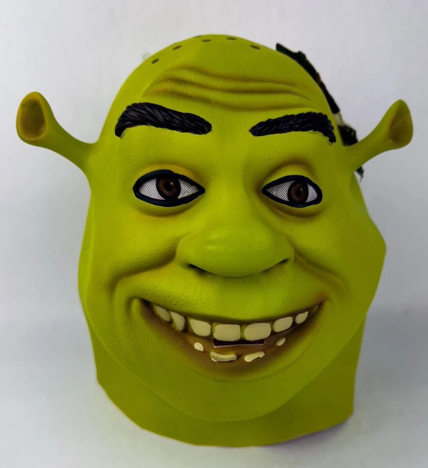 Spirit Halloween Shrek Full Costume Cosplay Mask w/ Hands OSFM BRAND NEW B - Image 4 of 4
