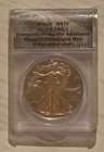 2020(P) American Silver Eagle MS70 ANACS First Strike Emergency Production Label