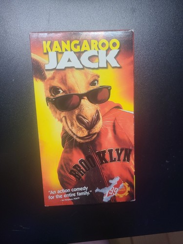 VINTAGE 2003 VHS TAPE KANGAROO JACK JERRY O'CONNELL COMEDY MOVIE