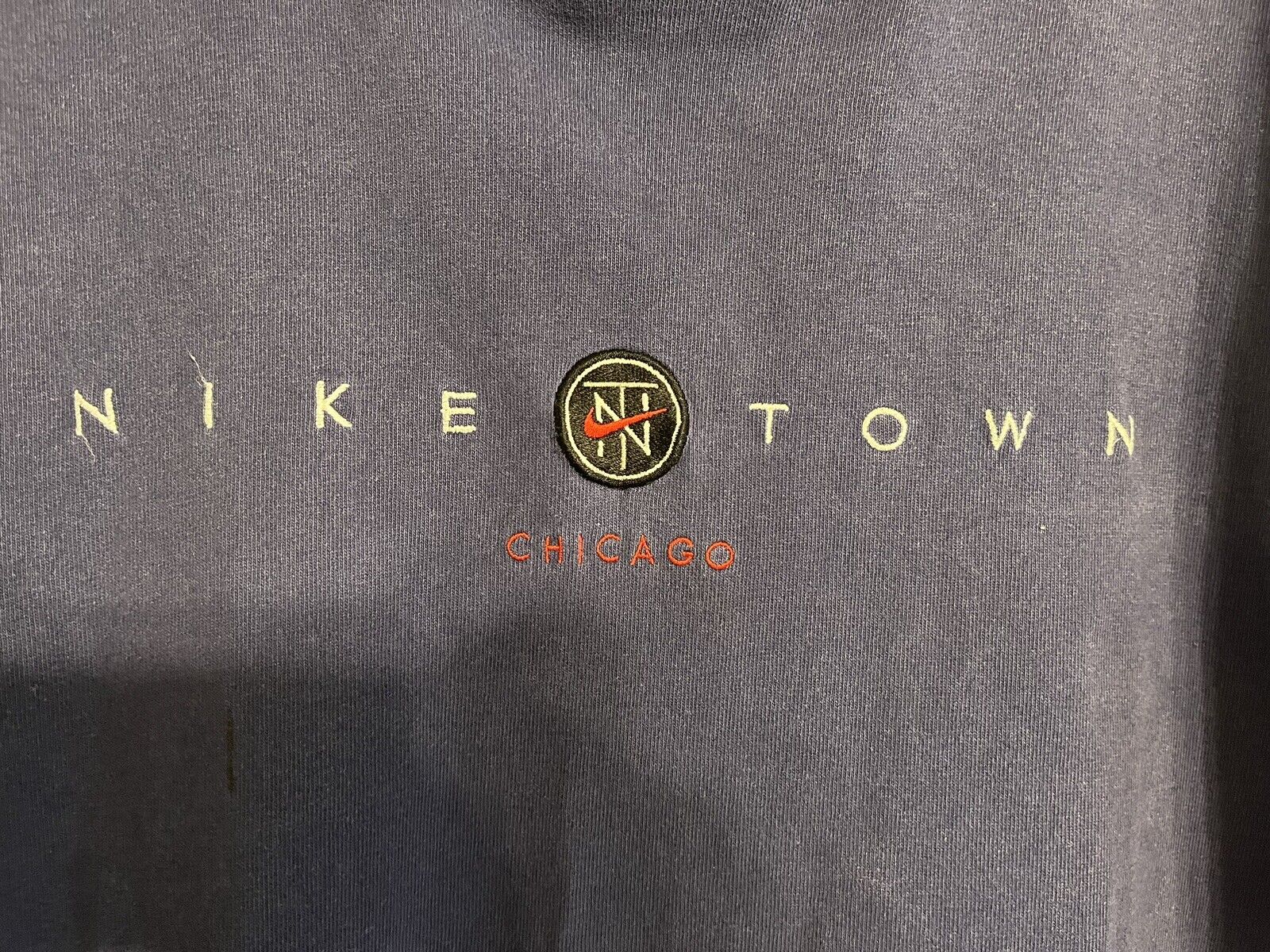 Nike Vintage (90s) Nike Town Chicago - White Tag … - image 2