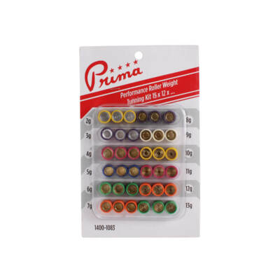PRIMA ROLLER WEIGHT KIT (15mm X 12mm) (2gm - 13gm) FOR JOG YAMAHA 2-STROKE 