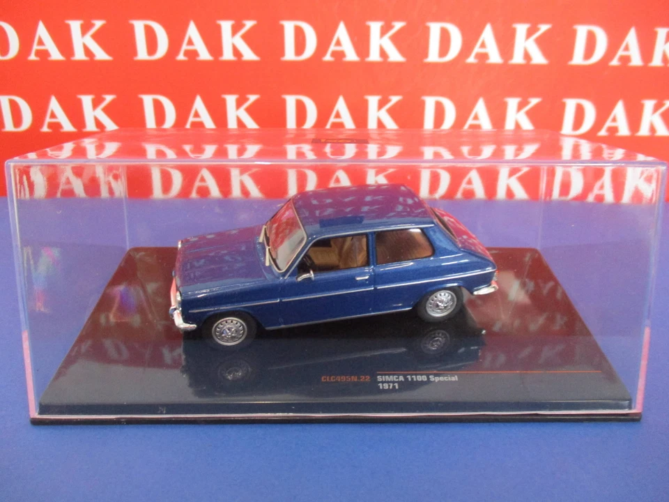 Die cast 1/43 Modellino Auto Simca 1100 Special 1971 by Ixo - Immagine 4 di 4