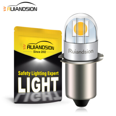 Ruiandsion P13.5S Flashlight Light Bulb Work Light 3V 4.5V 6V 12V 24V 3Colours