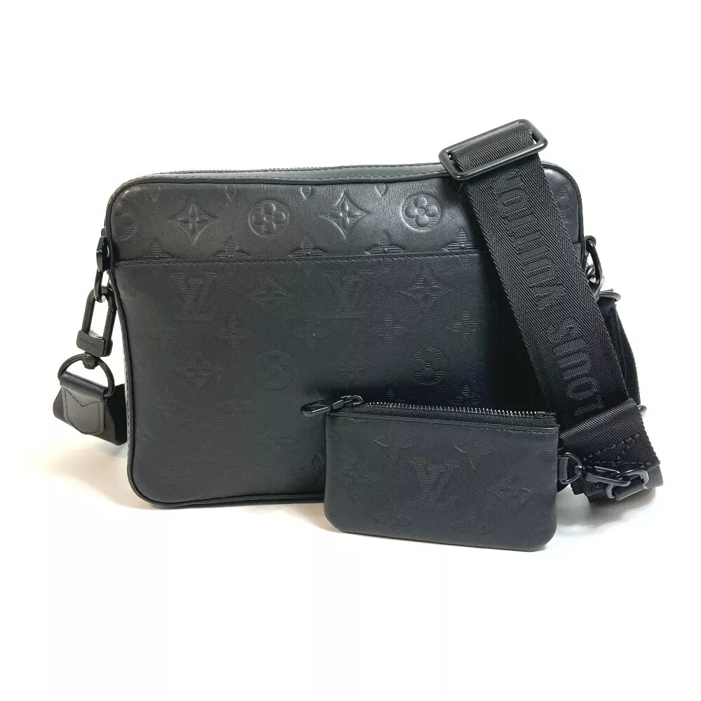 Louis Vuitton monogram black cross body bag