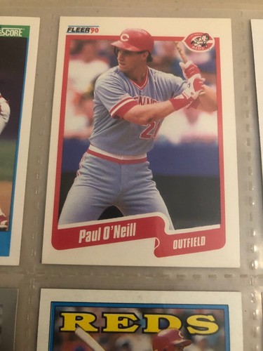 Paul O’Neill Cincinnati Reds Baseball Card (9 Card) 0699 - Bild 4 von 12