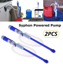 Battery Powered Siphon Pump Multi-Use Fuel Transfer Pump Kit Siphon Pump for Oil