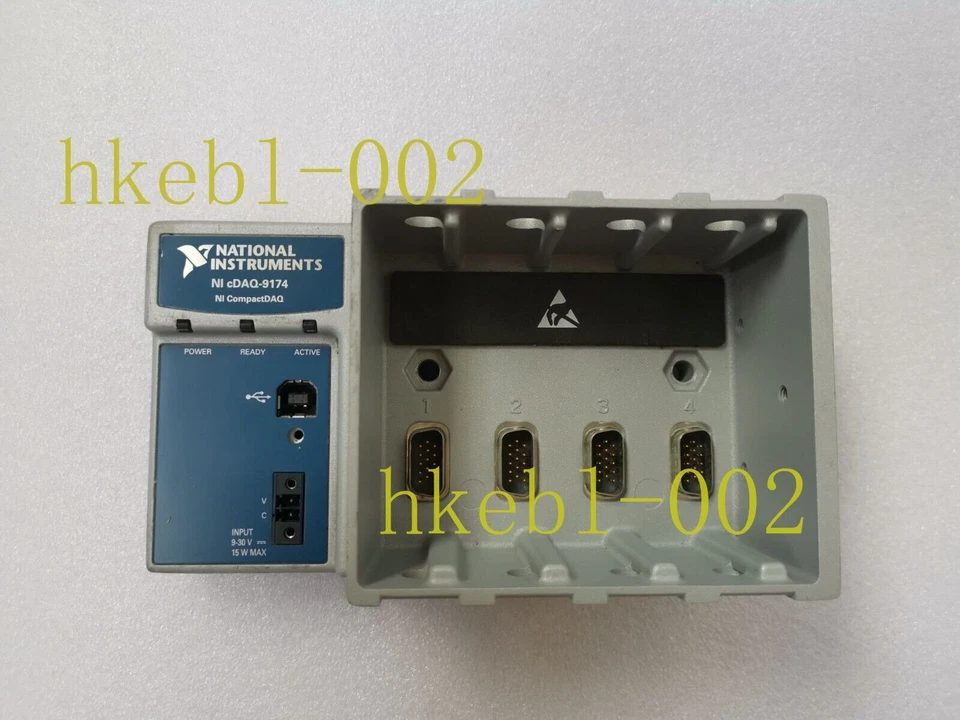 National Instruments NI cDAQ-9174 USB CompactDAQ Chassis 4 slot con cavo di alimentazione - Immagine 2 di 4