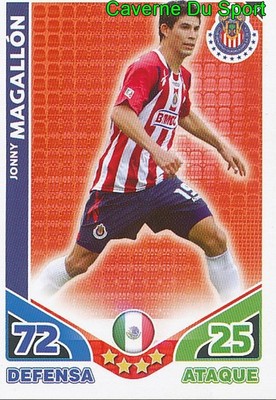 016 MAGALLON SPORTIVO GUADALAJARA MEXICO CARD STARS MONDIALES 2010 TOPPS