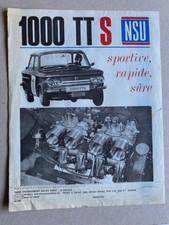Feuillet NSU 1000 TTS / Prinz