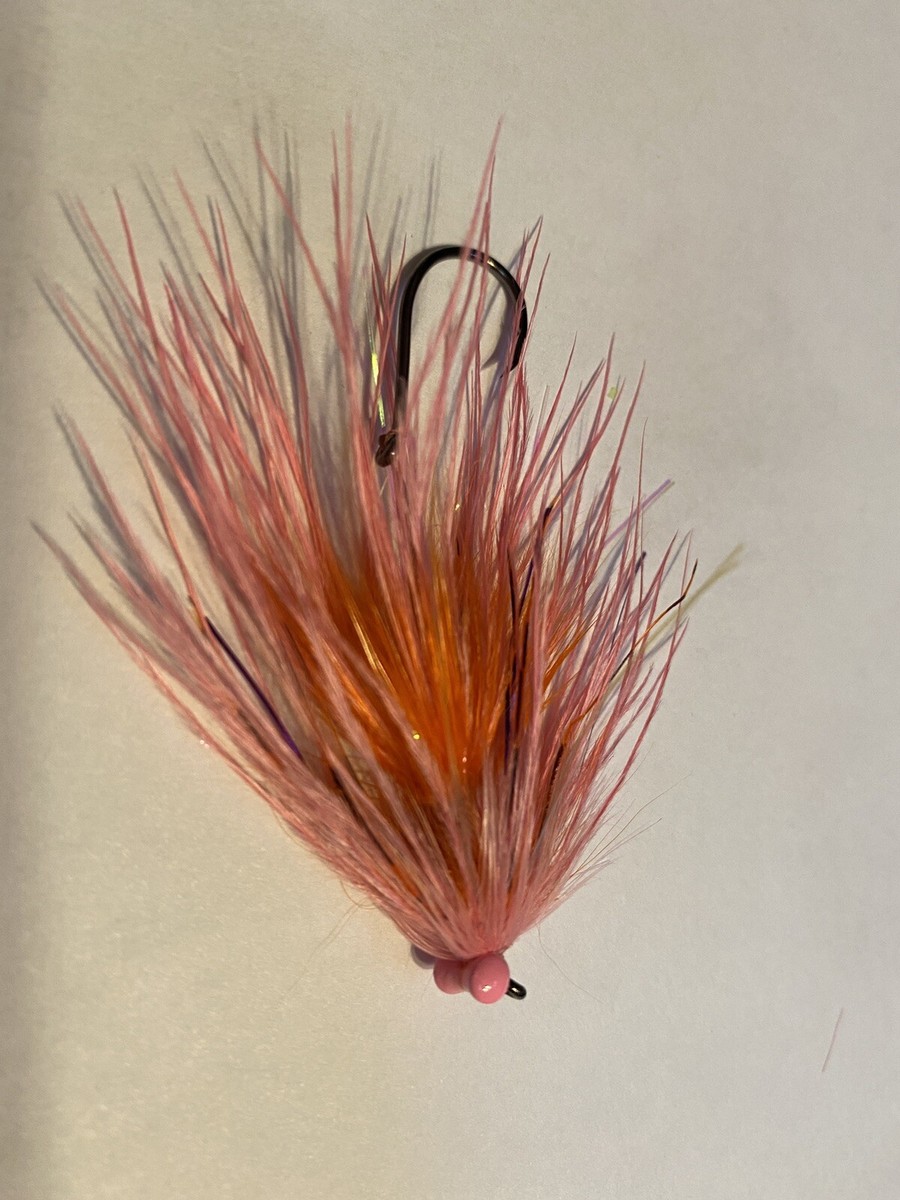 Stu's Mini Intruder Steelhead Flies Pink For Winter Steelhead Flies