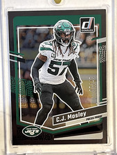 2023 Donruss C.J. Mosley Black Press Proof /10 Sp CJ Mosley