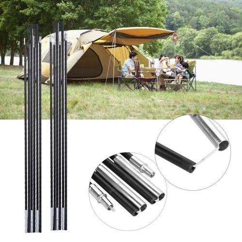 2Pcs 7mm Fiberglass Replacement Camping 